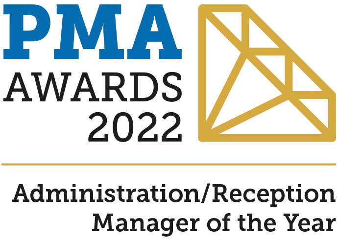 PMA Awards Administrator Reception Manager of the year